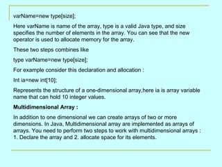 Core java slides | PPT
