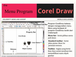 Semua Tentang Pembahasan Tools Corel draw ppt Semua Tentang Pembahasan Tools Corel draw ppt