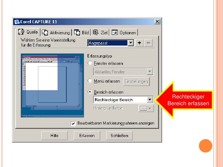 What Is Corel Capture | Corel Capture From Selected Area – YXCKKF