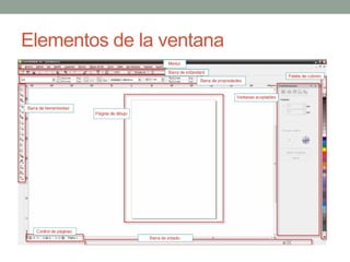 Elementos de la ventana
 