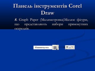 панель інструментів Corel draw | PPT