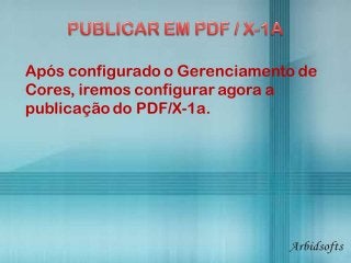 CorelDRAW - Publicar em PDF/X-1a