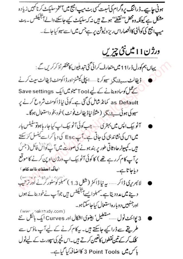 Corel draw 11 (urdu book)