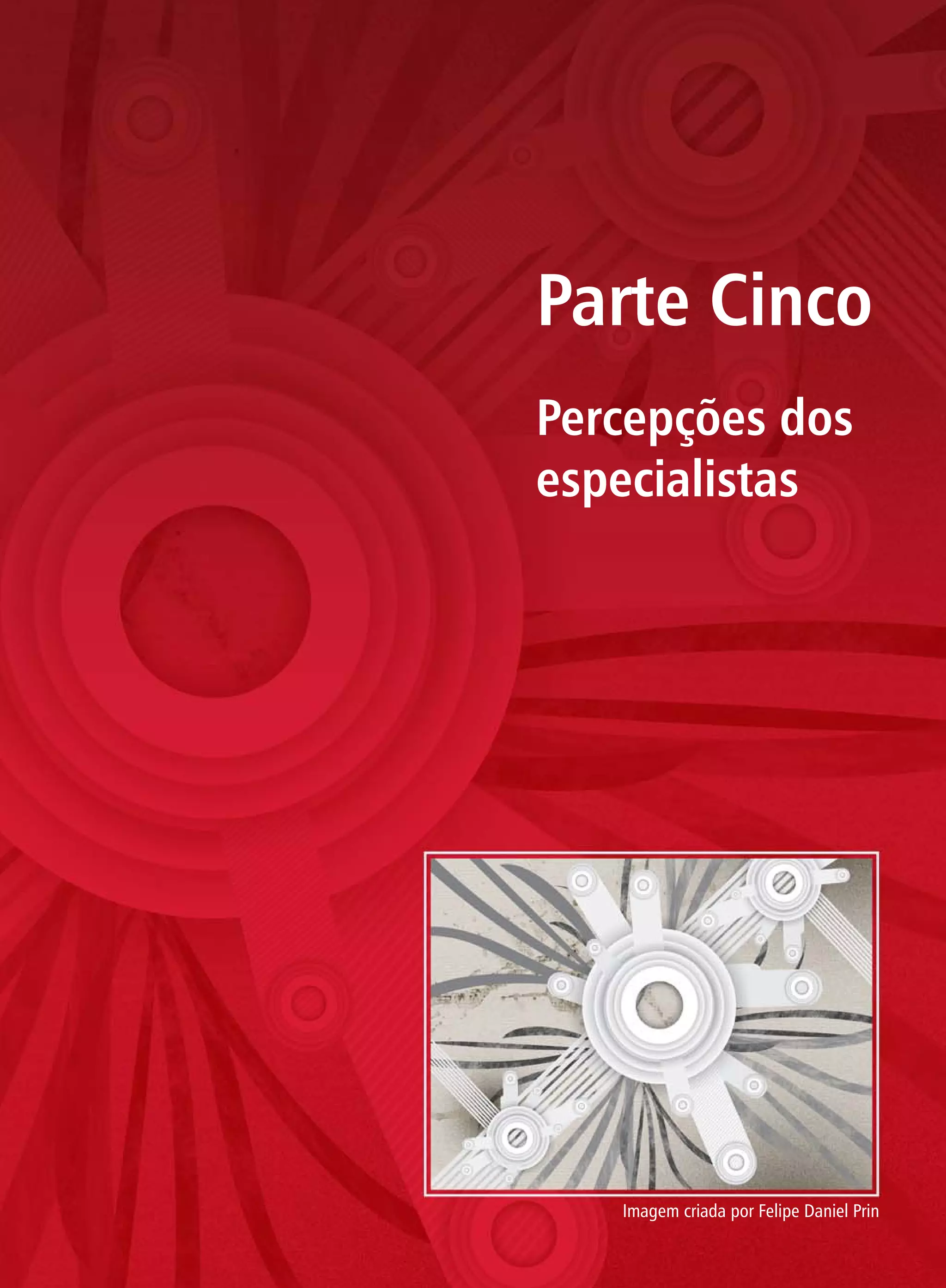 Parte Cinco
Percepções dos
especialistas




   Imagem criada por Felipe Daniel Prin
 