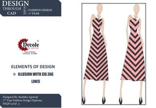 Rashika Agarwal, Diploma Fashion Design First Year, (Corel Draw Project) |  PDF