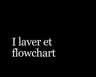 I laver et
flowchart
 