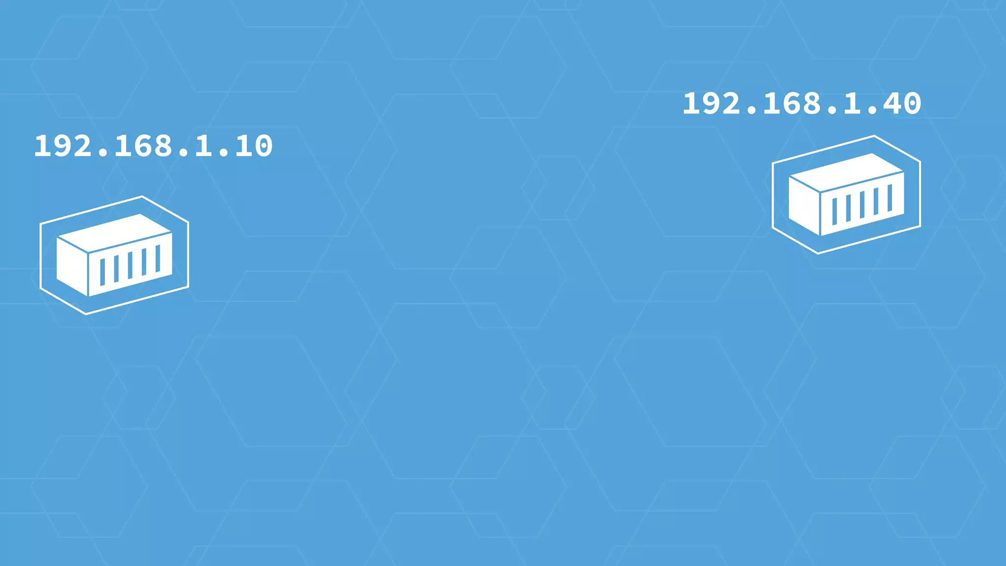 192.168.1.10
192.168.1.40
 