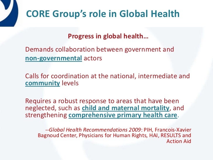 CORE Group Overview