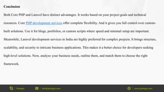 Core PHP vs Laravel Which is Better for Backend Development.pdf