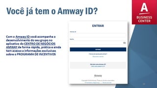 86
Você já tem o Amway ID?
 