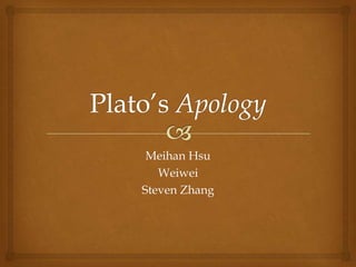Plato - Protagoras: Must not all things at the last be swallowed