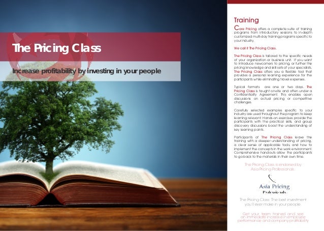 core pricing brochure