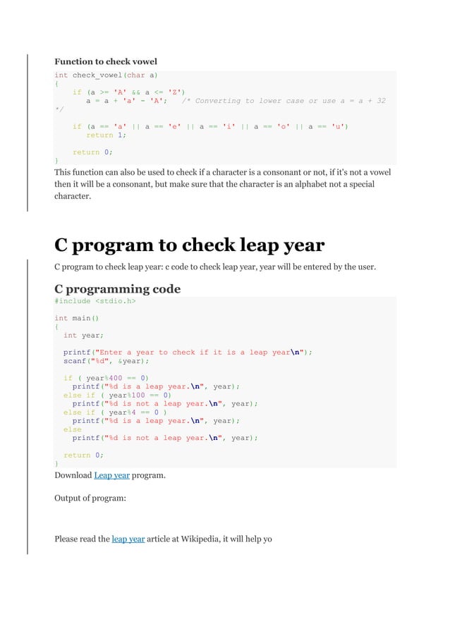 Core programming in c | DOCX | Programming Languages | Computing