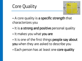 Core Quality | PDF