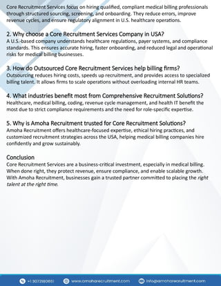 Core Rcruiter Core Recruitment Company | Core Staffing Services | PPTX