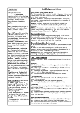 Core Revision Booklet 09