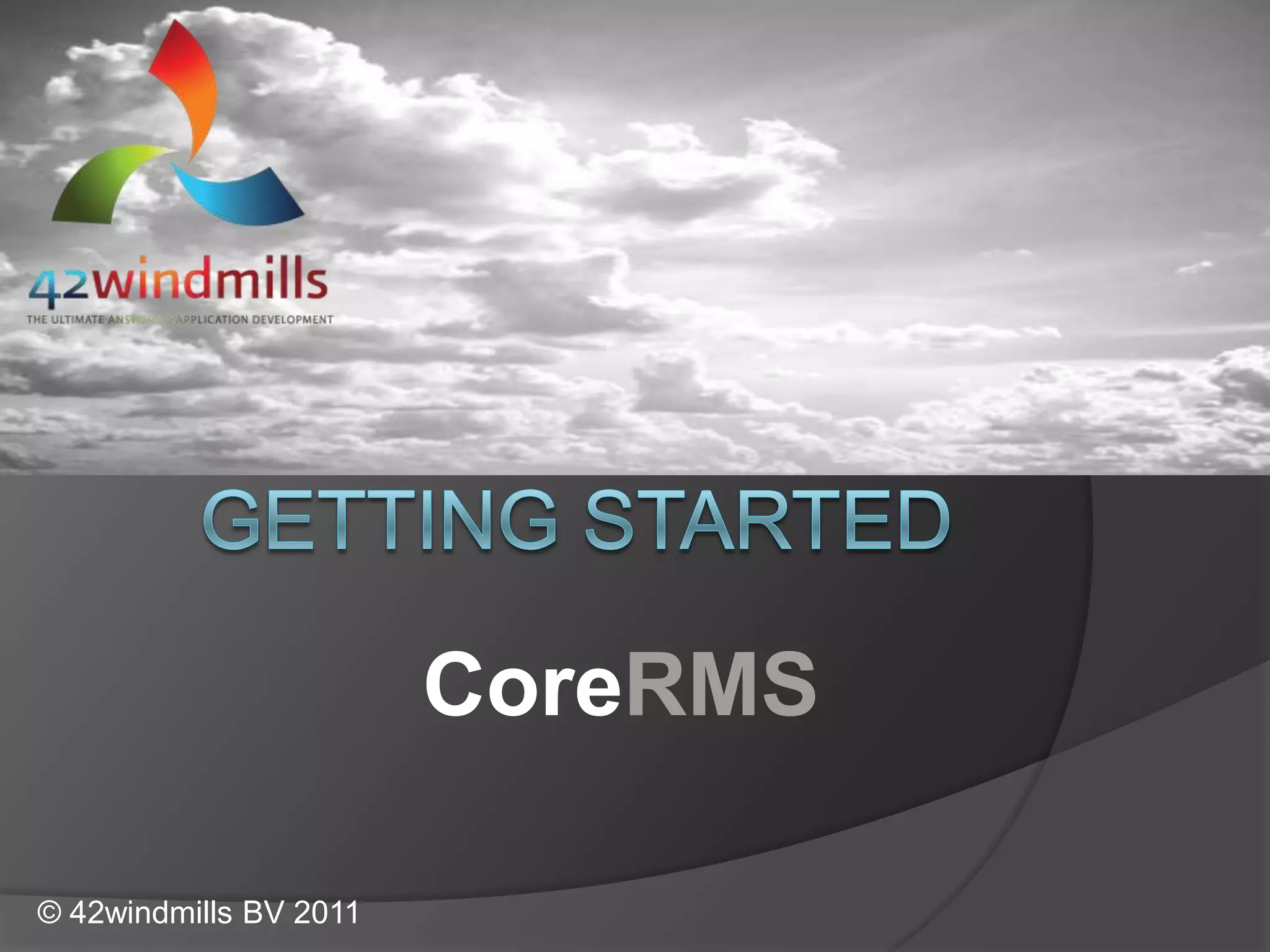 Core RMS - overview | PPTX