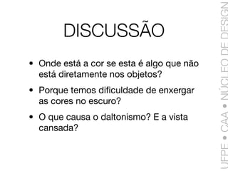 Linguagem da Cores - Aula 1