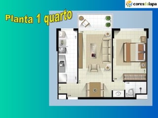 Planta 1 quarto 
