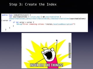 Step 3: Create the Index
 