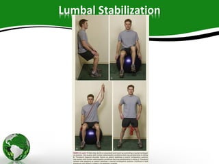 Lumbal Stabilization
 