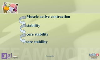Muscle active contraction
stability
core stability
core stability
Core stability
 