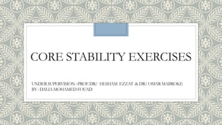 core stability and strengthening techniques .pptx