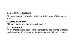 Core stages of Design Thinking DivergENT | PPTX
