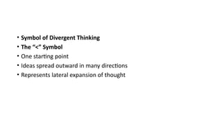 Divergent Symbols Math Core stages of Design Thinking DivergENT | PPTX