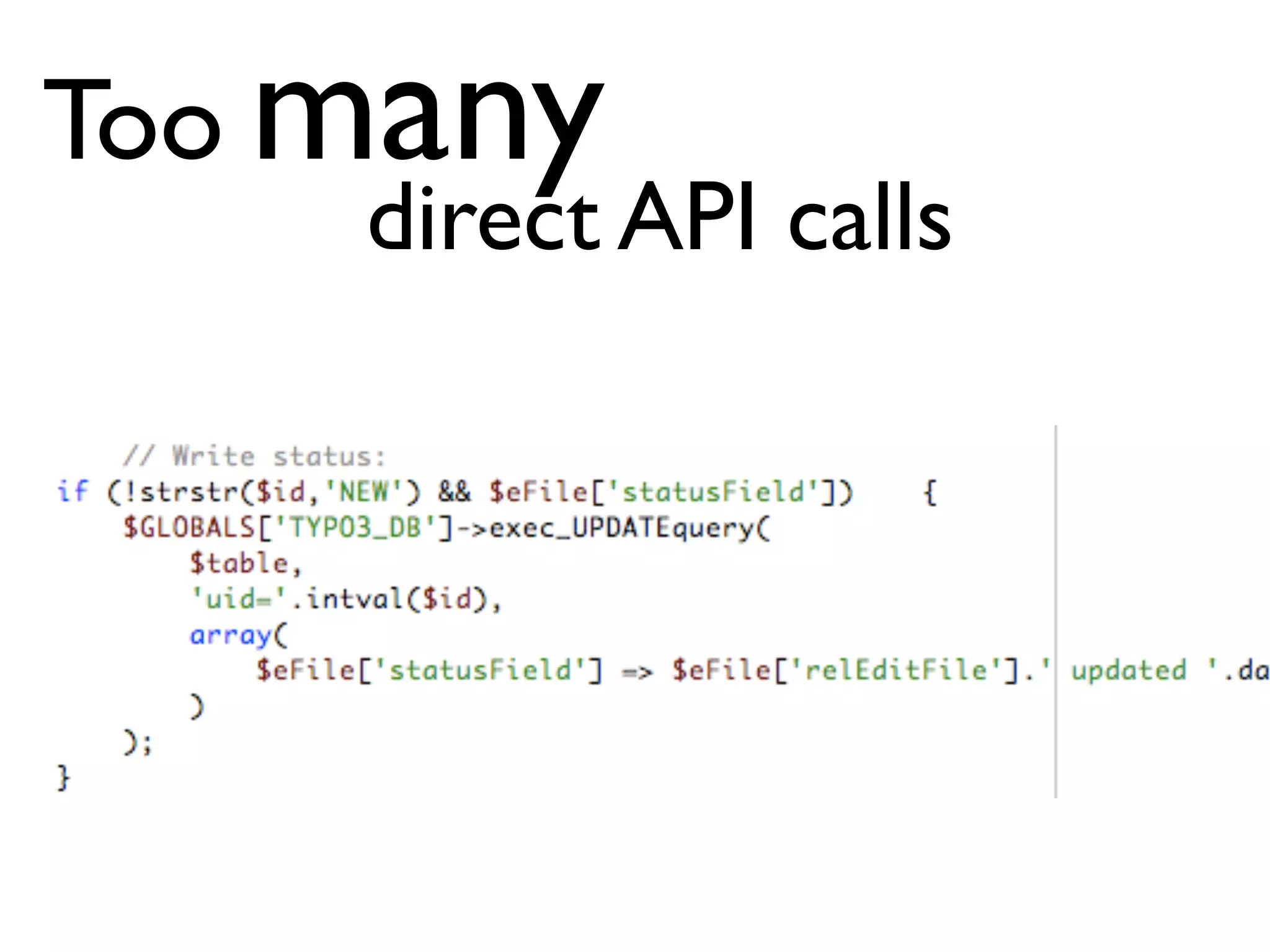 Unit testing for the TYPO3 4.x core