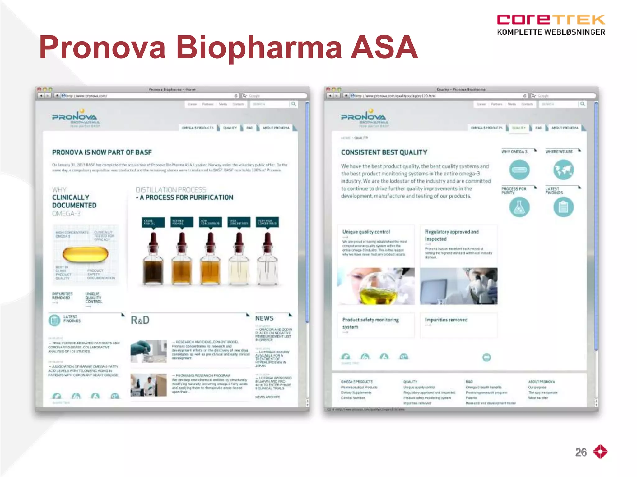 Pronova Biopharma ASA
26
 