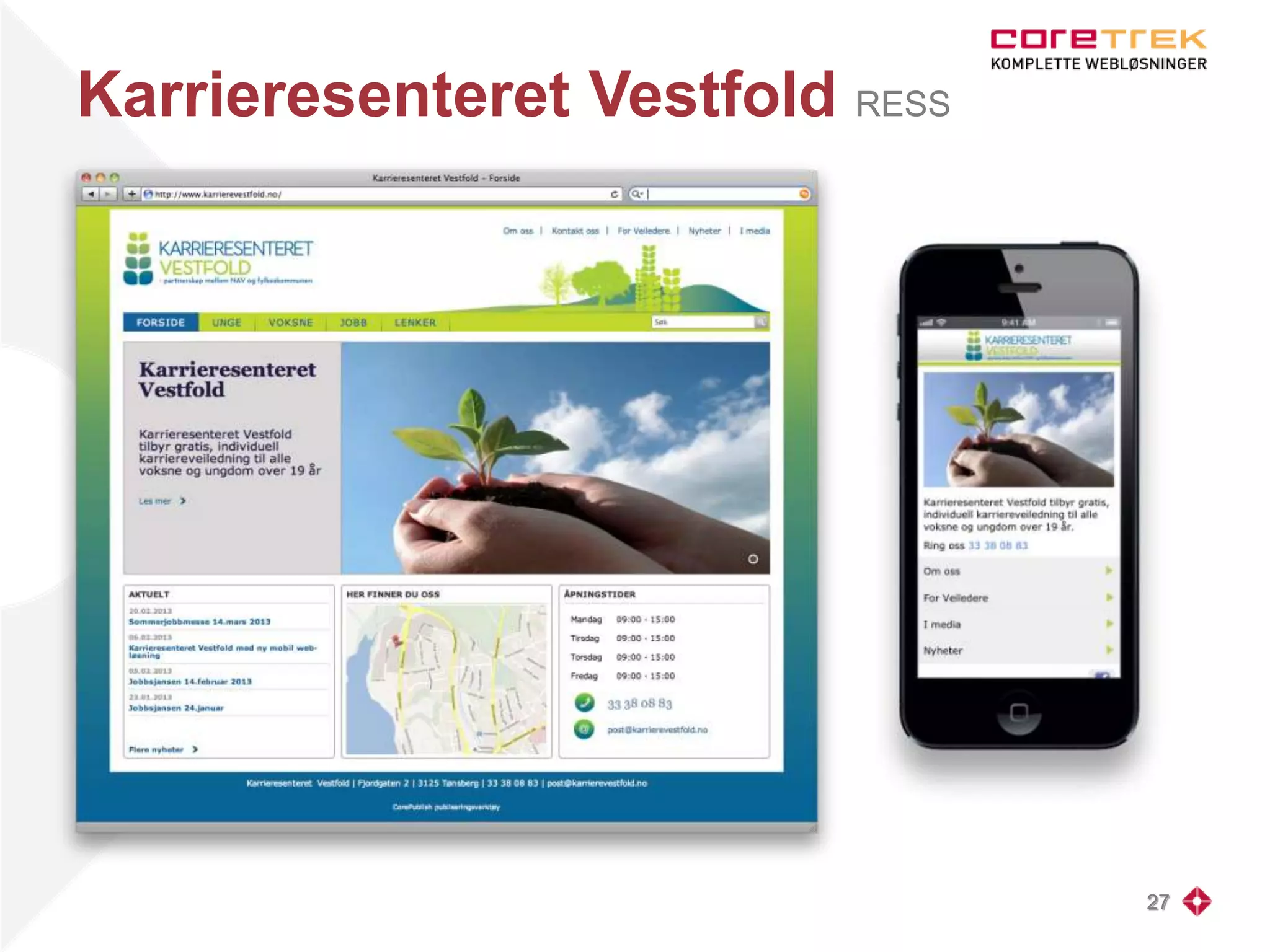 Karrieresenteret Vestfold RESS
27
 