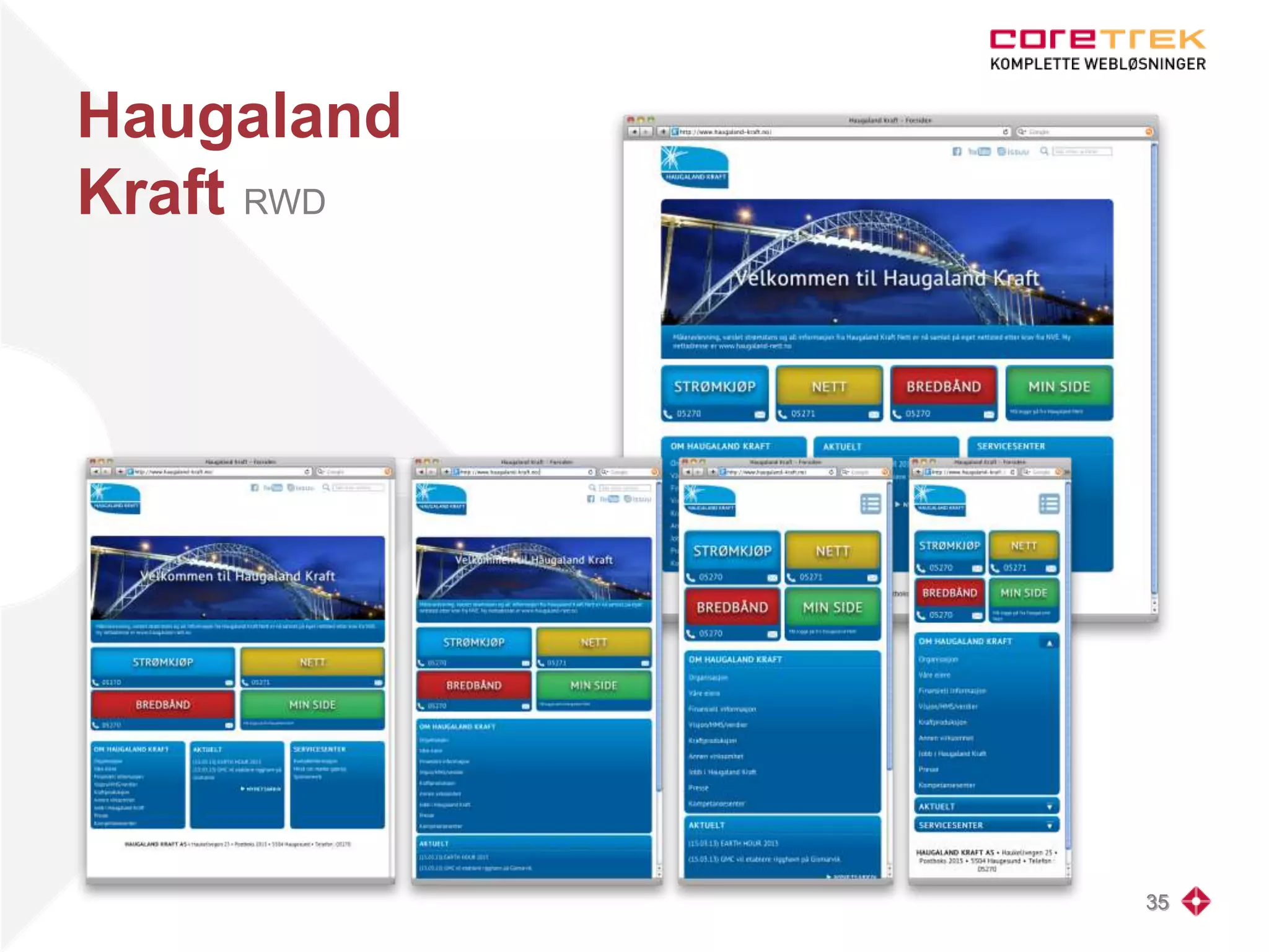 Haugaland
Kraft RWD
35
 