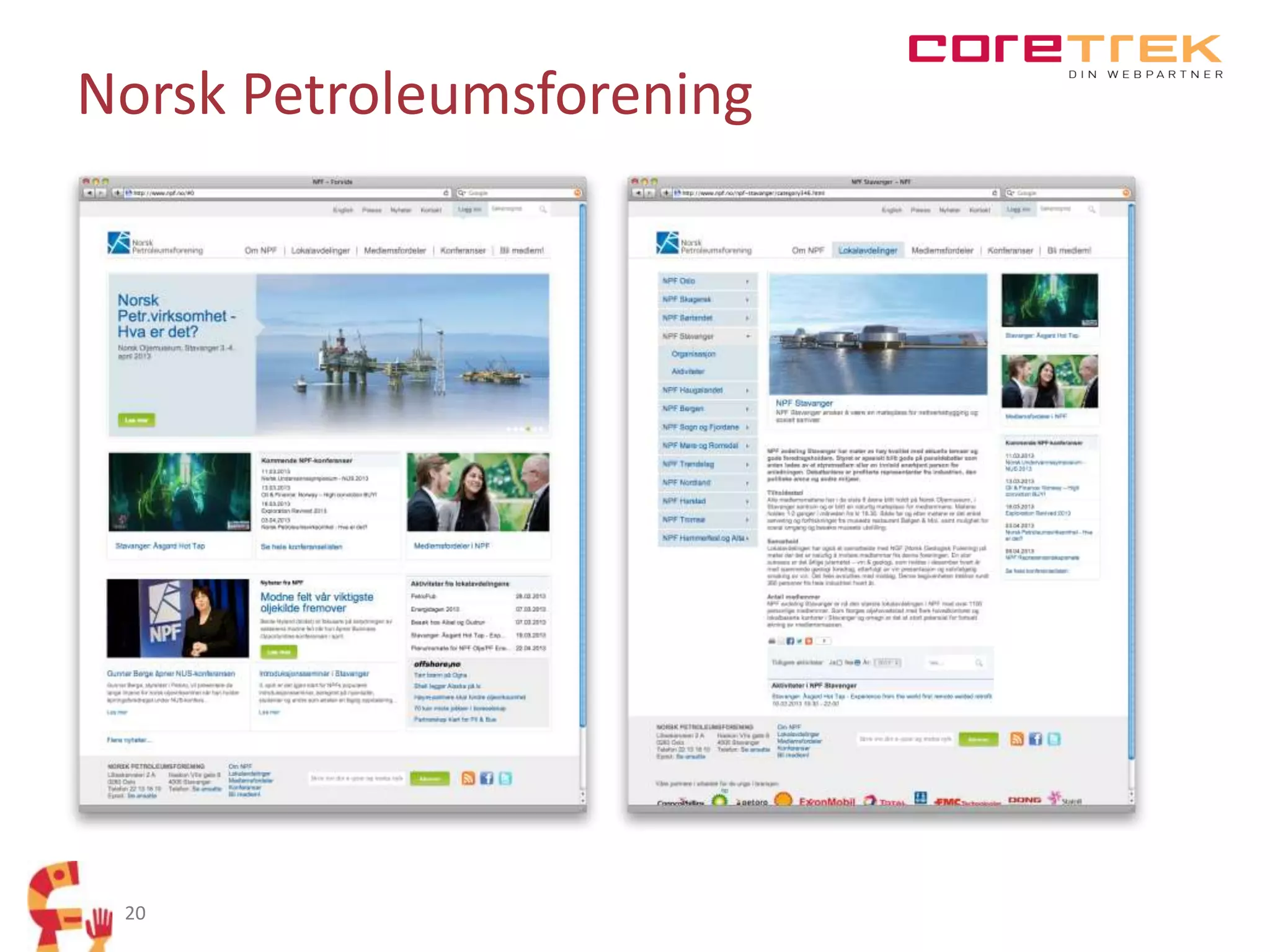 Norsk Petroleumsforening

20

 