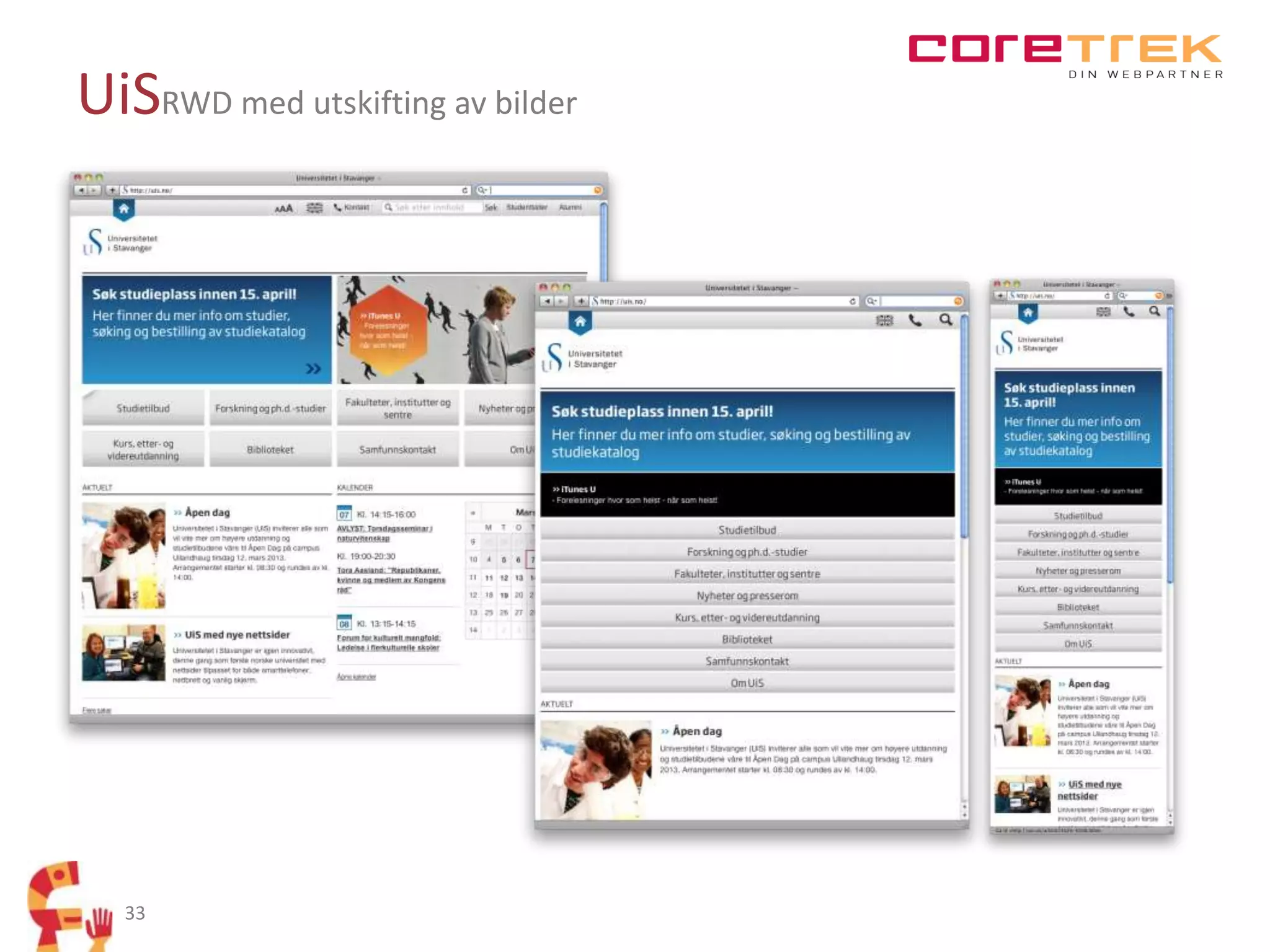 UiSRWD med utskifting av bilder

33

 