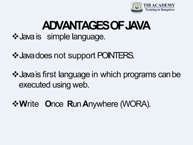 Core java tutorials | PPT