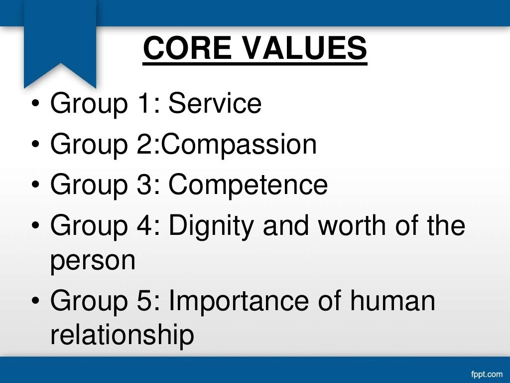 Core values of social work