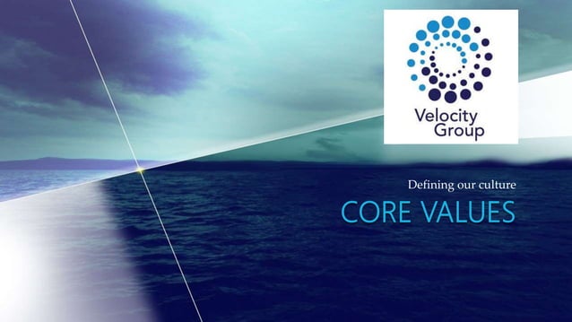 Core values slideshow | PPTX