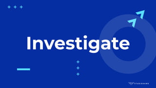 Investigate
 