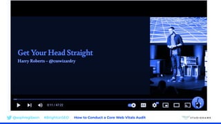 @sophiegibson #BrightonSEO How to Conduct a Core Web Vitals Audit
 