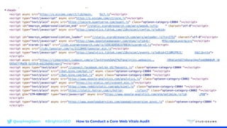 @sophiegibson #BrightonSEO How to Conduct a Core Web Vitals Audit
 