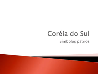 Símbolos pátrios
 