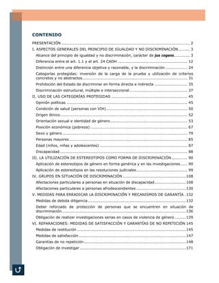 
CONTENIDO
PRESENTACIÓN ....................................................................................................