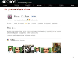 ARCHOS selon Wikipedia