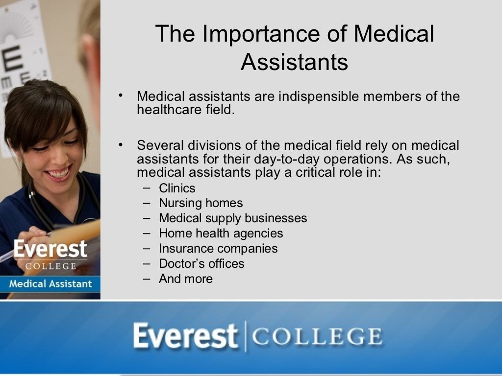 What Does a Medical Assistant Need to Know? Part 2