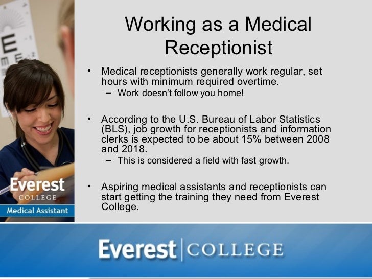 medical receptionist