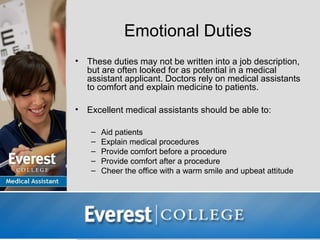 What Do Medical Assistants Do?