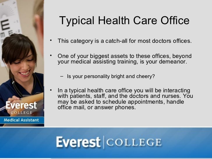 types of medical assistants