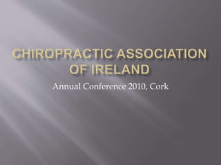 Annual Conference 2010, Cork
 