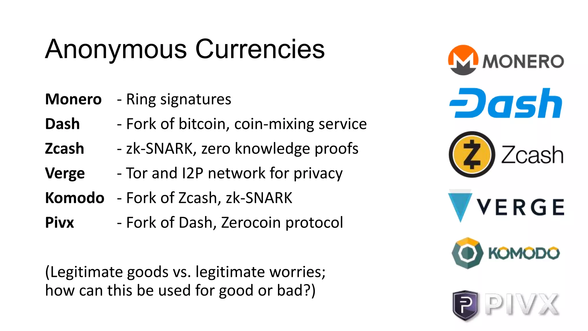 Not So Anonymous - Deanonymization of Blockchain Users | PPTX